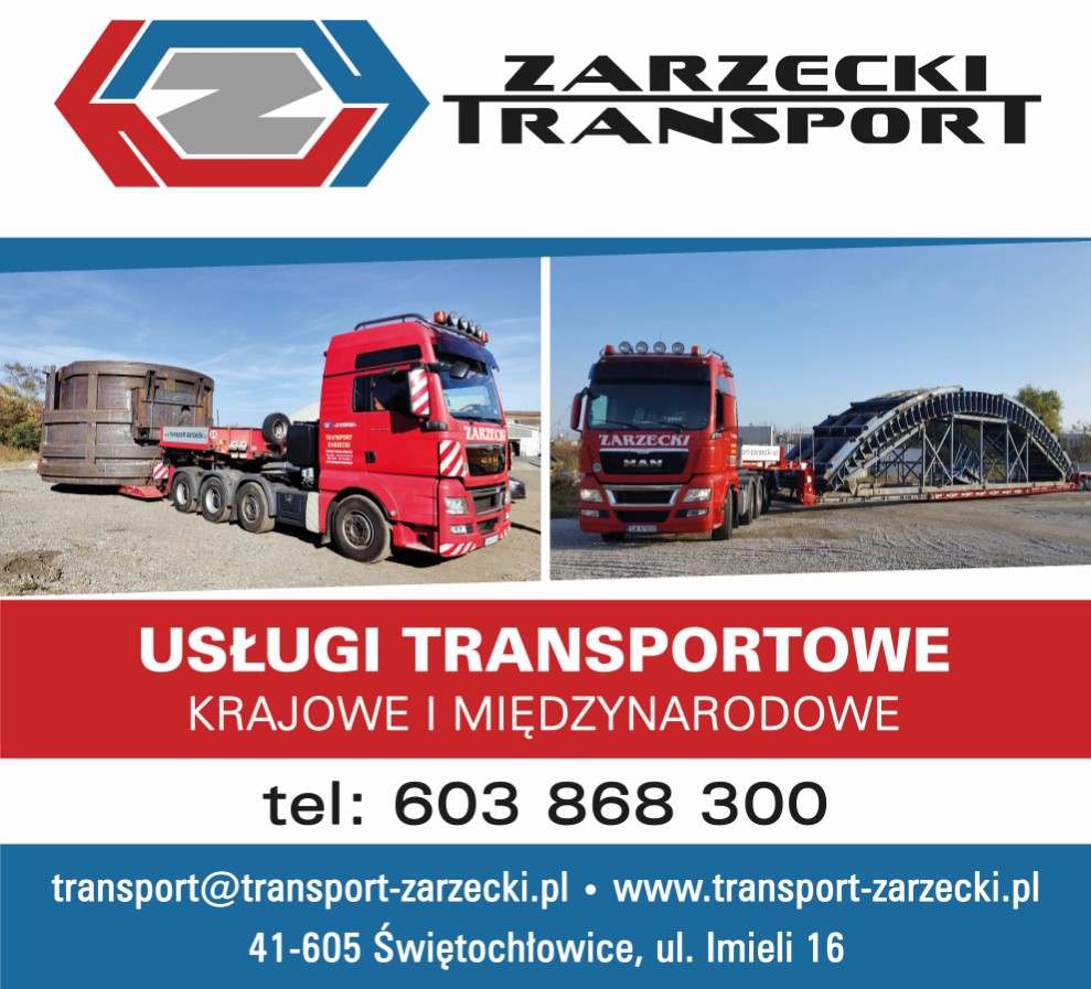 Usługi Transportowe - transport międzynarodowy ŚWIĘTOCHŁOWICE transport krajowy ŚWIĘTOCHŁOWICE